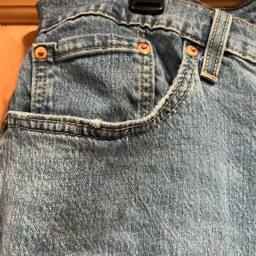 Levi's 559 Men’s Relaxed Straight Stretch Blue Jeans 32x29 1/2 Tag(W32xL30)
